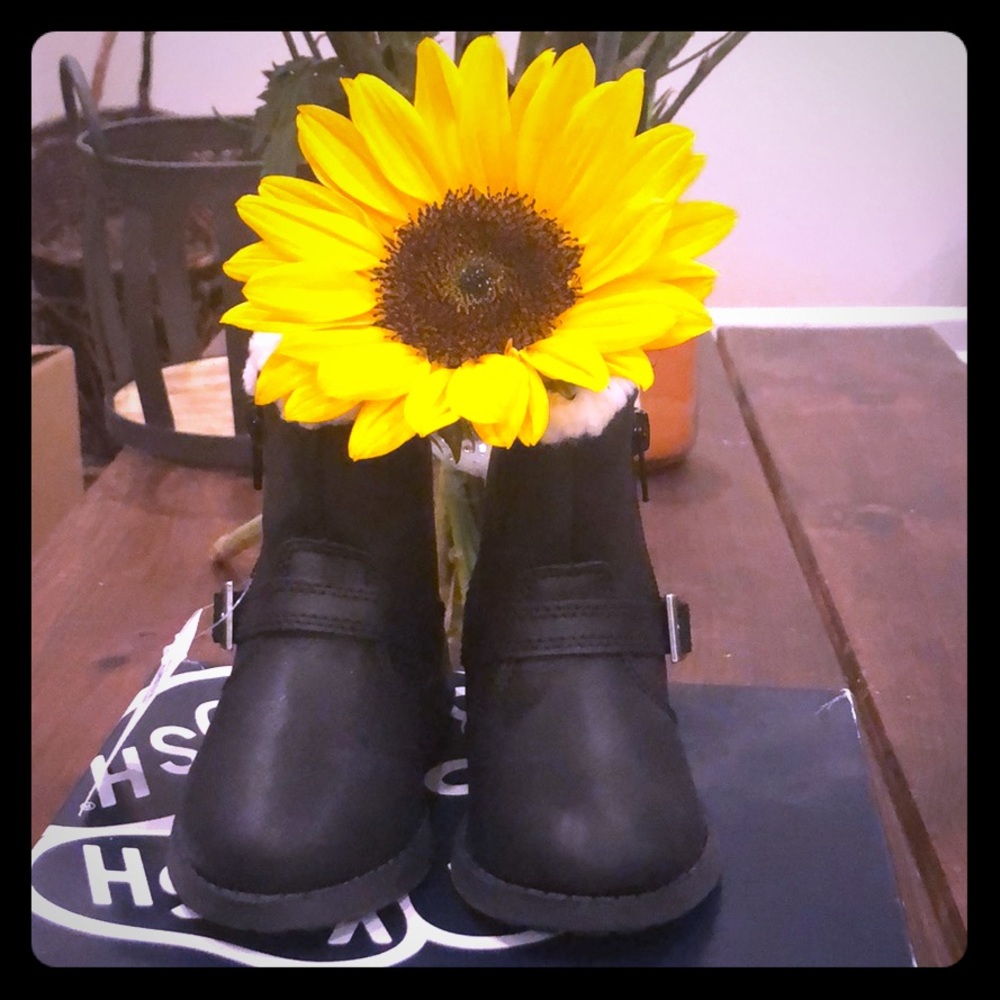 OSH Kosh B’Gosh Megan Black Boots- Toddler SZ 7